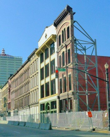 Last Chance To Save Face, Italianate Warehouse Buildings, Main Street, Louisville, Kentucky