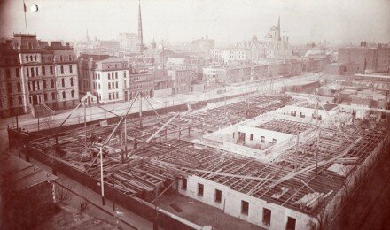 Spring Garden Street in Mint Condition, Site of the U.S. Mint, SW Corner Spring Garden and 17th Street, Philadelphia, Penna.