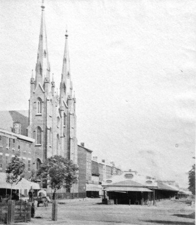 The Last Vestige of Old World Spring Garden Street, Church of the Assumption, Spring Garden Street, Philadelphia, Pennsylvania